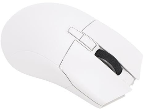 Annadue Ratón Inalámbrico para Juegos, Modo Triple, 2,4 G, USB C, hasta 26 KDPI, Sensor óptico Ratón de Ordenador Programable y Ligero para Ordenador Portátil