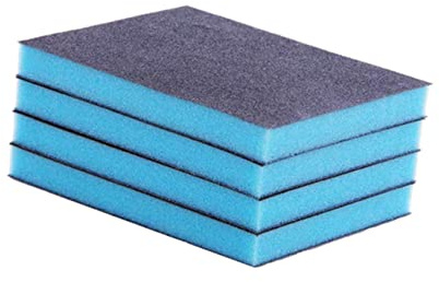 Beaupretty 4pcs Emery Sponge Cleaning Pads for Kitchen Pots and Dishes, Strong Water Absorption, Returns to Original Shape, Sturdy Sponge for Effective Descaling and Pot Wiping