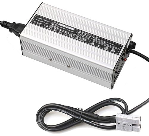 MFYDPP Adaptateur d'alimentation 72v, Chargeurs De Batteries Au Plomb 72v(20a/15a/12a/10a/6a/5a/4a), Chargeur De Batterie De Chariot élévateur, avec Prise Anderson(Size:72V/10a,Color:175A)