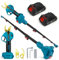 Forbici Elettriche da Potatura a Batteria 45 mm con Asta Telescopica da 2 Metri, Cesoie Elettriche da Potatura, Cesoie a batteria, Forbici da Potatura per Giardinaggio, Alberi da Frutto