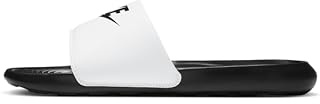 Nike Men's Victori One Slides, Black/Black-White, 7