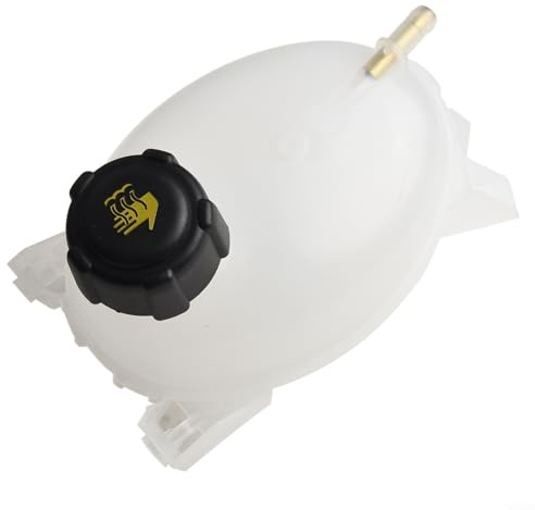 HavenDomicile Depósito de expansión del depósito de refrigerante del motor con tapa para Renault Clio vCaptur I J5 H5 0.9 1.2 1.3 TCe 1.5 dCi Pieza de repuesto 217100158R Plástico negro