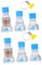 jojofuny 2 set Filtro Per Rubinetto Filtro Per Rubinetto Del Lavandino Filtro Per Lavello Filtro Per L'Acqua Del Rubinetto Filtro Per La Testa Dello Spruzzatore Del 3 pezzi*2