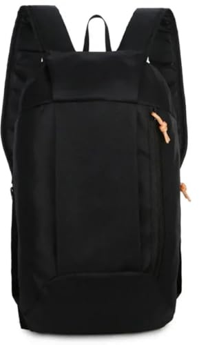 CHENWEIHAI Rucksäcke Daypacks Outdoor Small Sports Men Rucksack Modischer Und Trendiger Rucksack Für Outdoor-Camping (10 Liter/Schwarz)