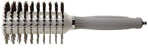 Olivia Garden Haar-Rundbürste Ceramic + Ion Turbo Vent Oval Twin,9cm x 6,5cm