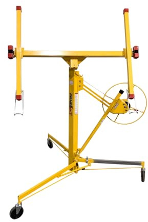 PANELLIFT® Drywall Lift, Sheetrock Hoist 125, 150 lbs, Rolling Panel Lift, Drywall Installation, Rolling Lifter, Sheetrock Lift, Drywall Lifter, Adjustable
