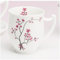 TeaLogic Becher, Tasse Cherry Blossom Kirschblüten für 0,32L weiß rosa Porzellan