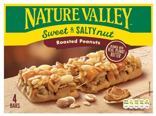 Nature Valley Sweet & Salty Nut Roasted Peanuts Cereal Bars, 120 g, 7006301043