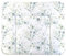 Rotho Babydesign Wickelauflage Breit (85 x 72 cm) - wickelauflage - wickeltischauflage - abwaschbar - wickelmatte - wasserdicht - Motiv Natural Leaves