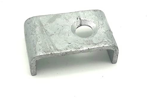 Gitterrost Befestigung Gitterrostsicherung Lichtschacht Sicherung Halterung 20x Oberteil 11