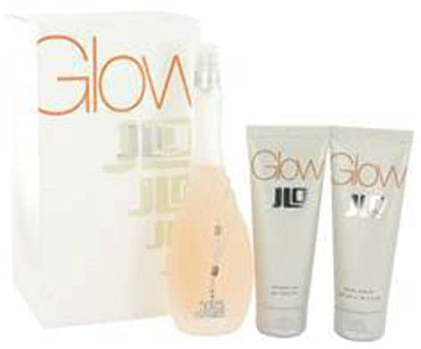 Jennifer Lopez Glow Geschenkset, 100 ml EDT + 75 ml Körperlotion + 75 ml Duschgel