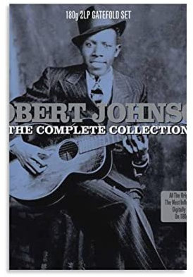 TSALF Poster und Drucke Kein Rahmen Robert Johnson Die komplette Kollektion Vintage Home Schlafzimmer Wohnzimmer Dekor 30x50cm