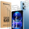 Kiewhay Protection écran pour Xiaomi Redmi Note 12 Pro 5G Verre Trempé, 3x Protecteur d’écran + 2x Caméra Arrière Protecteur, [Pas pour Redmi Note 12 Pro+ 5G] [9H DURETÉ] 99,99% HD Vitre - 5 Pièces