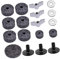 Supvox Teiliges Schlagzeug Cymbal Zubehör Set Hochwertige Filzunterlagen Hi-hat Filze Und Flügelmuttern Für Optimalen Schutz Und Performance