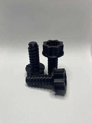 Generic Schraube Gartenstuhl Ersatz 49mm - Kunststoff (3 Stück)