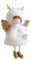 Weihnachtsengel Puppe Weihnachten Plus Hängend Sortiert Weihnachtsengel Ornamente Weihnachtsbaum Hängende Anhänger Niedliche Stoff Mädchen Puppe Mit Flügeln Anhänger Verbreitung Für Weihnachtsstimmung