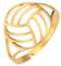 Gu Feng Mode lässig Edelstahl Volleyball verstellbare Ringe Handschmuck