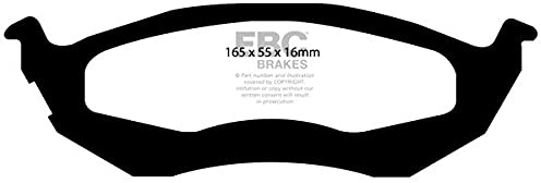 EBC Brakes DP41718R Yellow stuff Brake Pads