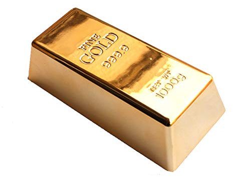 Gold Bullion Doorstop