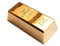 Goldbarren für Deko, in Goldfarbe, 1 Kilo, 17 x 8 x 5 cm