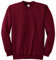 Star and Stripes XX-Large Wine Crew Neck Cotton Sweatshirts Durable Jumpers Unisex Fitting