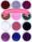Ultra FINE Glitter for Gel Nail Art Pots Set - NYK1 DUST Powder, Face Paint Makeup, Hair, Shellac Nail Polish Craft, Festival Face Glitter - Brush Body Tattoos Make Up Sets for Kids Children
