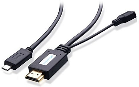 TheOutletTablet Câble adaptateur MHL HDMI pour tablette Sony Xperia Z2