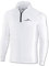 Black Crevice Herren Skirolli Zipper Shirt, weiß/schwarz, L