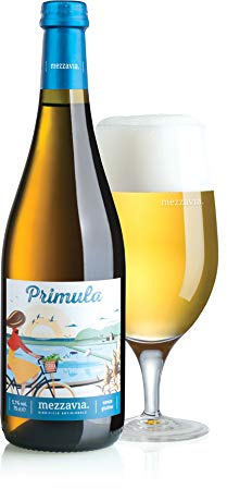 6 x 0.75 l - Primula. German Pils, birra senza glutine, prodotta dal microbirrificio Mezzavia di Selargius. Si tratta di una birra ispirata alla primavera