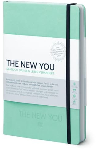 THE NEW YOU - Das Buch, das dein Leben verändert: Life-Coach & Planer | Erfolgsjournal, Dankbarkeitsjournal für ein glücklicheres & erfüllteres Leben (Mint)