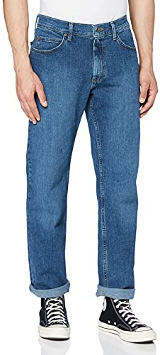 Lee Men's Legendary Regular Jeans, Stead Fast, 36W / 30L