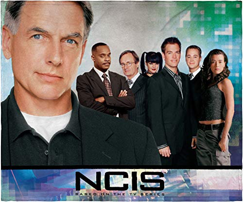 INTIMO NCIS Cast TV Series Super Soft Plush Fleece Throw Blanket 50 x 60 (127cm x152cm)