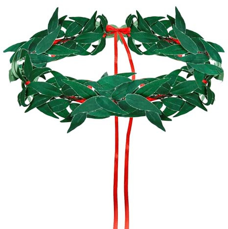 Widmann 68588 - Couronne de Laurier pour Remise de diplôme, déesse Grecque, déesse Romaine, Accessoire, Serre-tête, fête à thème, Carnaval, Carnaval