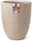 Capi Europe - Vase élégant Bas Waste Rib NL - 34x46 - Terrazzo Beige - Ouverture Ø27 - Pot pour Une Utilisation à l'intérieur et à l'extérieur - Incassable - 100% Recyclable - KTBR782