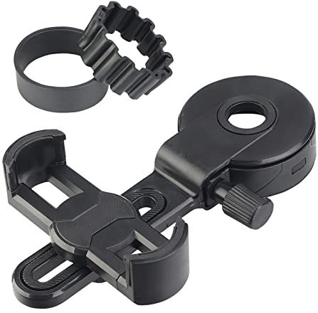 SVBONY SV218 Support Universel pour téléphone Portable Diamètre 26 à 43,5 mm, Adaptateur de téléphone pour Jumelles et Microscope monoculaire