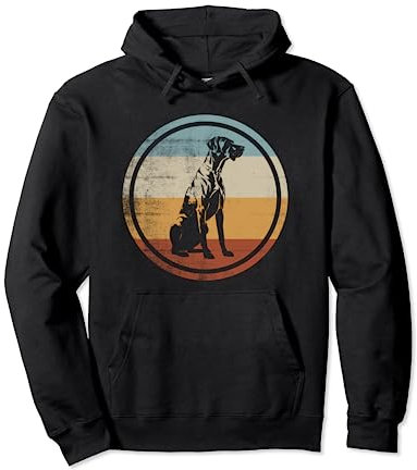 Retro Vintage Design Rhodesian Ridgeback Hund Pullover Hoodie