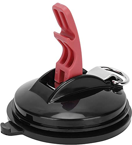 Strong Vacuum Suction Cup Car Camping Tie Down Suction Cup Camping Tarp Accessory with Tent Canopy Hook Luggage Strap Holder for Car Awning Boat Camping Trap