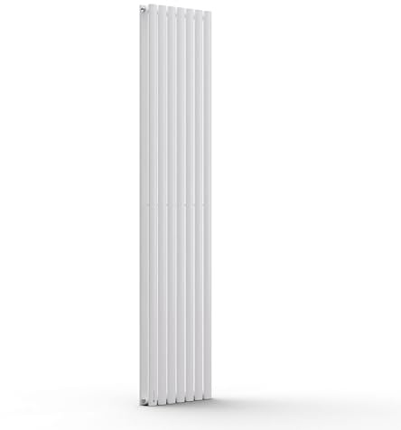 Blumfeldt Radiateur de salle de bain, design plat, économique, vertical, 691 W, pour salle de bain et salon, radiateur vertical silencieux, avec thermostat