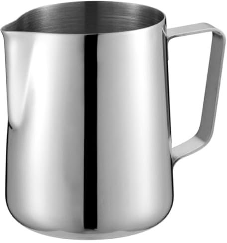Ciieeo Pichet à mousse de lait portatif, crémier à café, pichet à mousse de lait, tasse