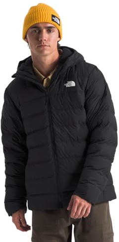 The North Face Men's Aconcagua 3 Lined Hoodie | Wind Resistant, Water Repellent, 600 Fill Waterfowl Down Insulation, 3 Piece Hood, TNF Black, XX-Large