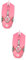 Gadpiparty 2pièces Souris Ergonomique Lumineuse Rose pour Ordinateur Accessoire De Jeu Silencieux avec Éclairage Et Design Confortable