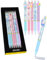 Online magiXX, 6x Radierstift Fun Dreams I Gelschreiber blau radierbar mit 0,7mm Strichstärke I Tintenroller zum Schreibenlernen, Büro I kompatibel mit Frixion Mine I Radierbarer Kugelschreiber