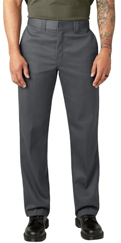 Dickies Men's Original 874 Work Pants Business Casual, Charcoal, 34W x 29L