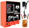 Electric Fence Energiser,Input 12V Output 12KV, 50KM 10 Joules Electric Fence Charger High Voltage Pulse Controller for Livestock Cattle Cow,Deter Predators (50KM without Alarm)