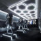 Hexagonal LED Lights | Ultra-Bright 6500K+ | Modern Ceiling Panel for Garage & Home