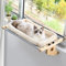 Cat Mattress, Window Hammock Design, Double-sided Bed, Suitable For All Seasons, Hardwood Frame, Suitable For Cats, Can Be Placed On Windowsills, Floors, And Bedside, (BEIGE)