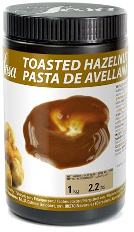 SOSA Pasta de Avellana tostada - Formato 1kg - Uso professional
