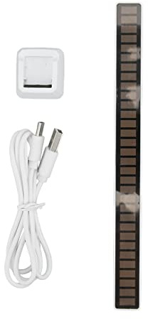 Mtlavish RGB Ambient Smart LED LED -Lichtbalken mit 18 Farbmodi hoher Empfindlichkeitsmikrofon und AGC -Steuerung für Gaming- und Musikunterhaltung DC5V 1A Typ C USB -Eingabe