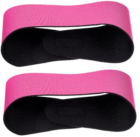 Fascia Auricolare da Nuoto Regolabile 2 Pezzi in Neoprene