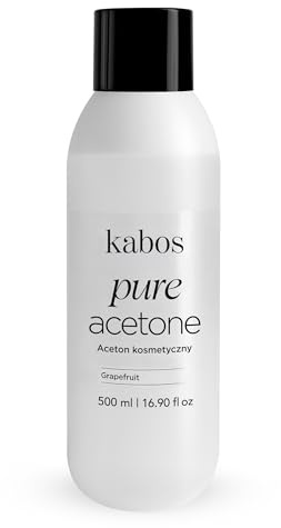 Kabos UV Nagellackentferner Reines Aceton mit Grapefruitduft 500ml | Gel Nagellack Gellack Shellac Entferner